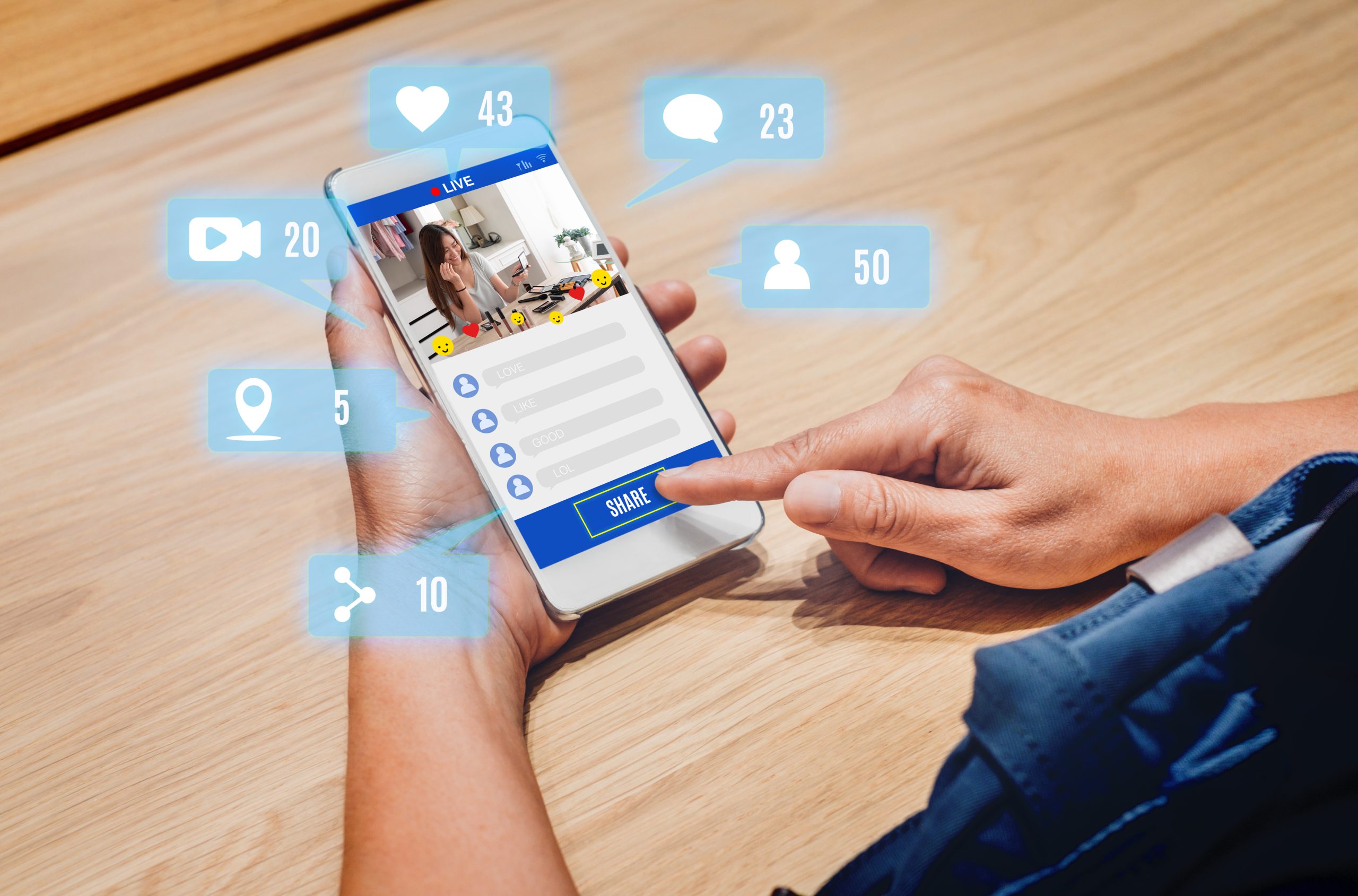 Social media marketing